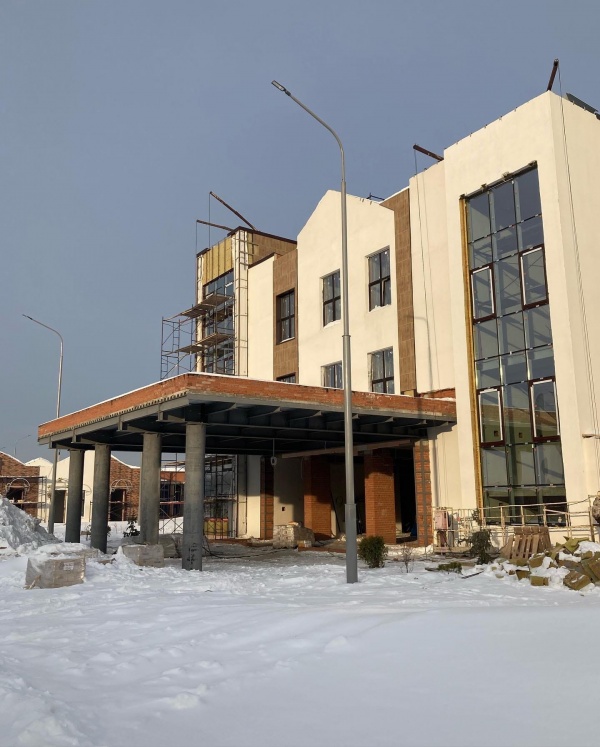 24.01. 2021 фототчет со стройки стационара